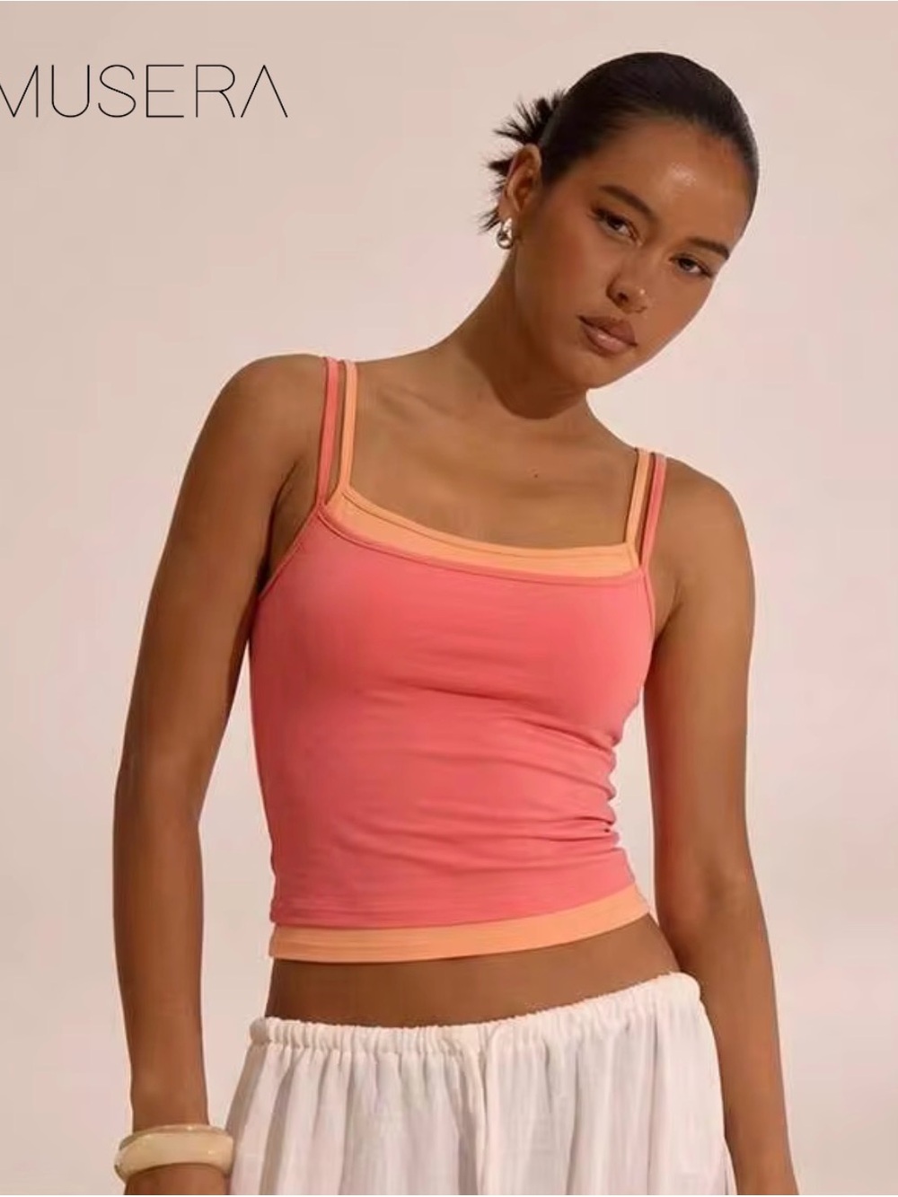 Layered Cami tank top
